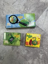 Set of 3 Disney  s A Bug  s Life McDonalds Toy Clip-Tock Watch Collection NEW 1998