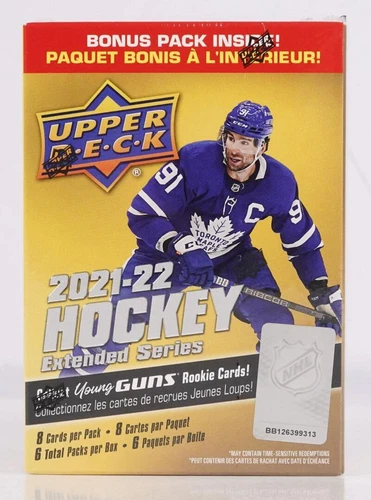 2021-22 Upper Deck Extended Series Hockey 6-Pack Blaster Box