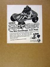 1970 Rupp Ruppster Mini-DuneBuggy dune buggy photo vintage print Ad