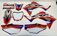 2019-2020 HONDA CRF110 110F PITBIKE FULL GRAPHIC KIT MX GLOSS QUALITY USA MADE