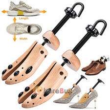 1/2PCS 2-way Wooden Adjustable Shoe Stretcher for Men Women Size US 5-13