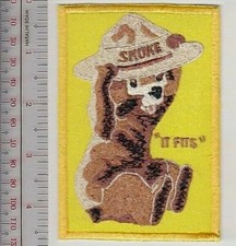 Smokey the Bear USFS Smokey Junior Tries Ranger Hat 'It fits' NO TARIFF