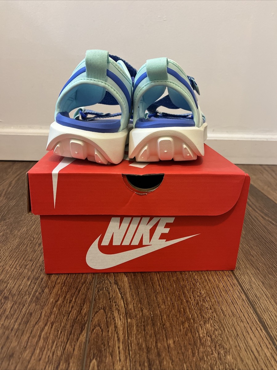 Nike Vista Sandals Women's 7 Blue/Green/White DJ6608-300 for