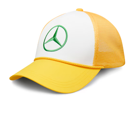 LEWIS HAMILTON SILVERSTONE 2024 CAP, OFFICIAL MERCEDES AMG F1 MERCHANDISE