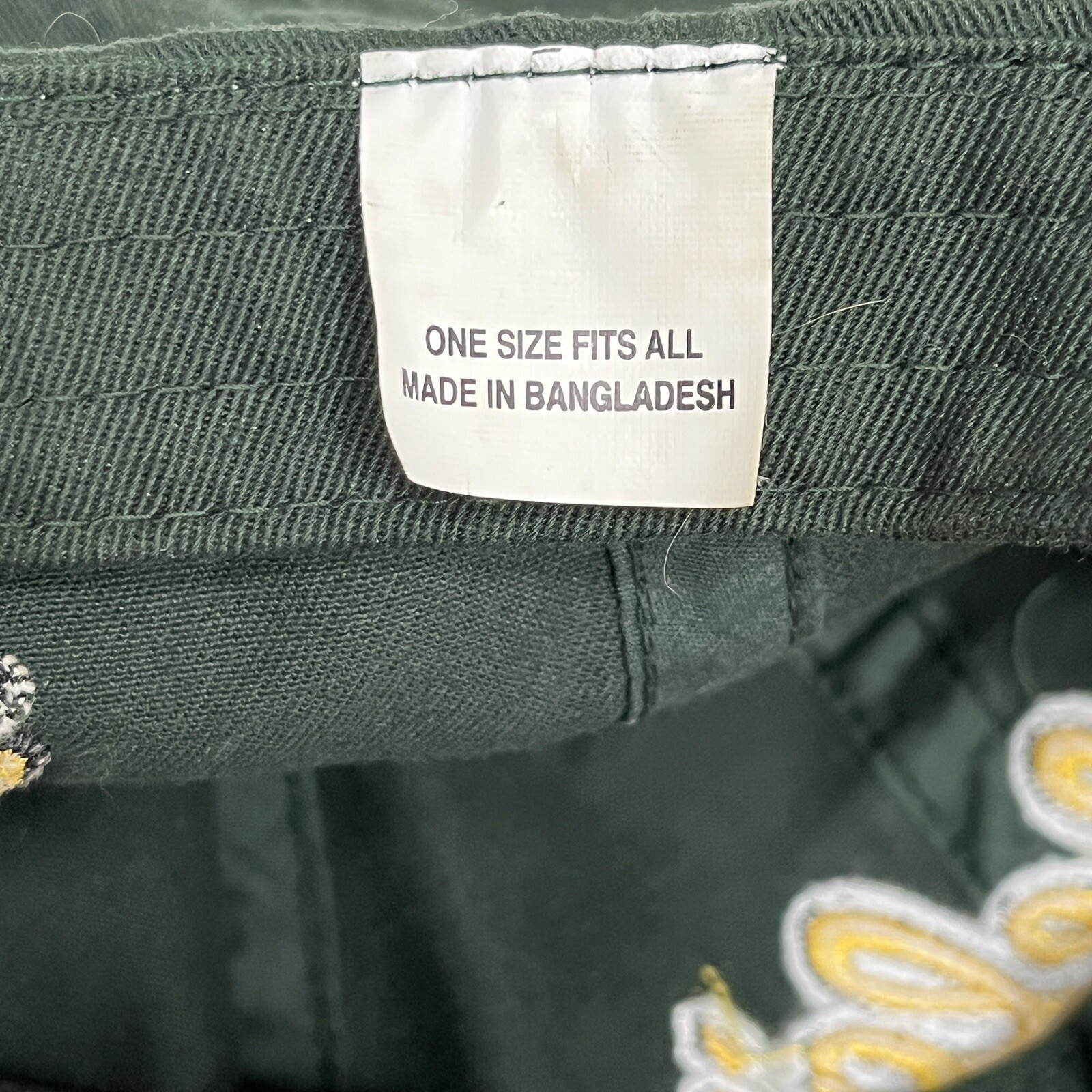 Cabela's Logo Hat Cap Strap Back Solid Green Adju… - image 8