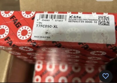 T7FC050-XL FAG/Schaeffler Technologies 50 x 105 x 29 mm TAP. ROLL. SINGLE ROW...