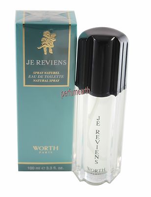 Je Reviens by Worth 3.3 / 3.4 Oz Eau De Toilette Spray for Women