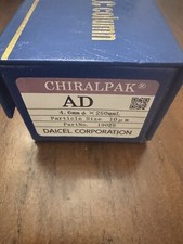 Brand New Daicel Chiral HPLC Column CHIRALPAK AD 250mm x 4.6mm 10um