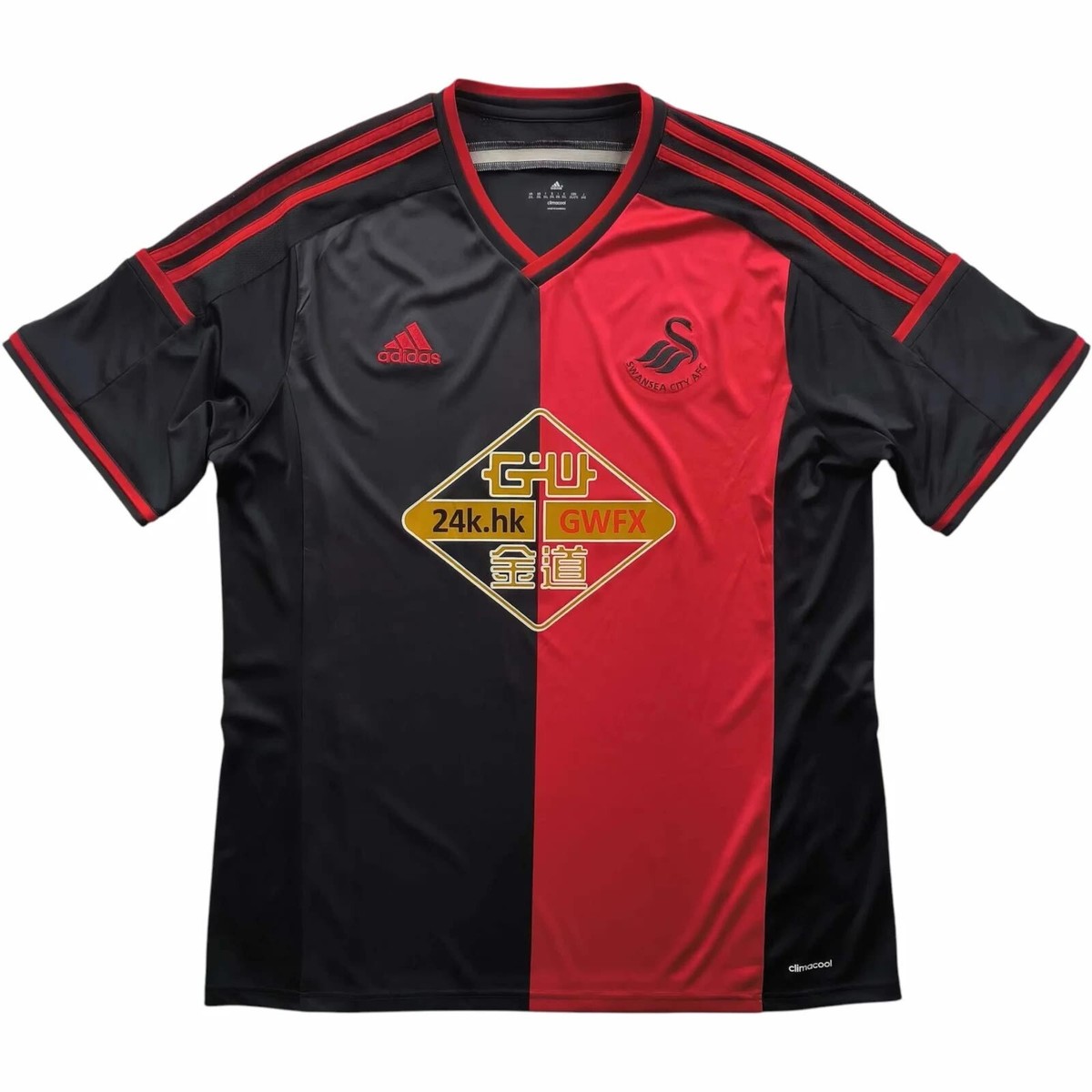 Swansea City 2014-15 Adidas away football jersey shirt size XXL