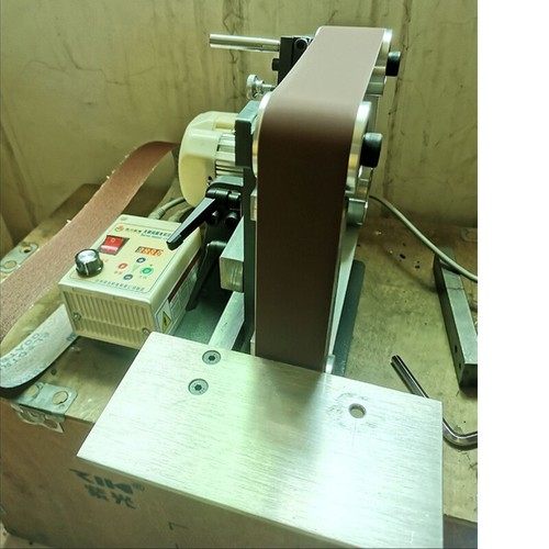 1100W Schleifen Poliermaschine Polierer Bandschleifer Schärfer DIY - Bild 12 von 21