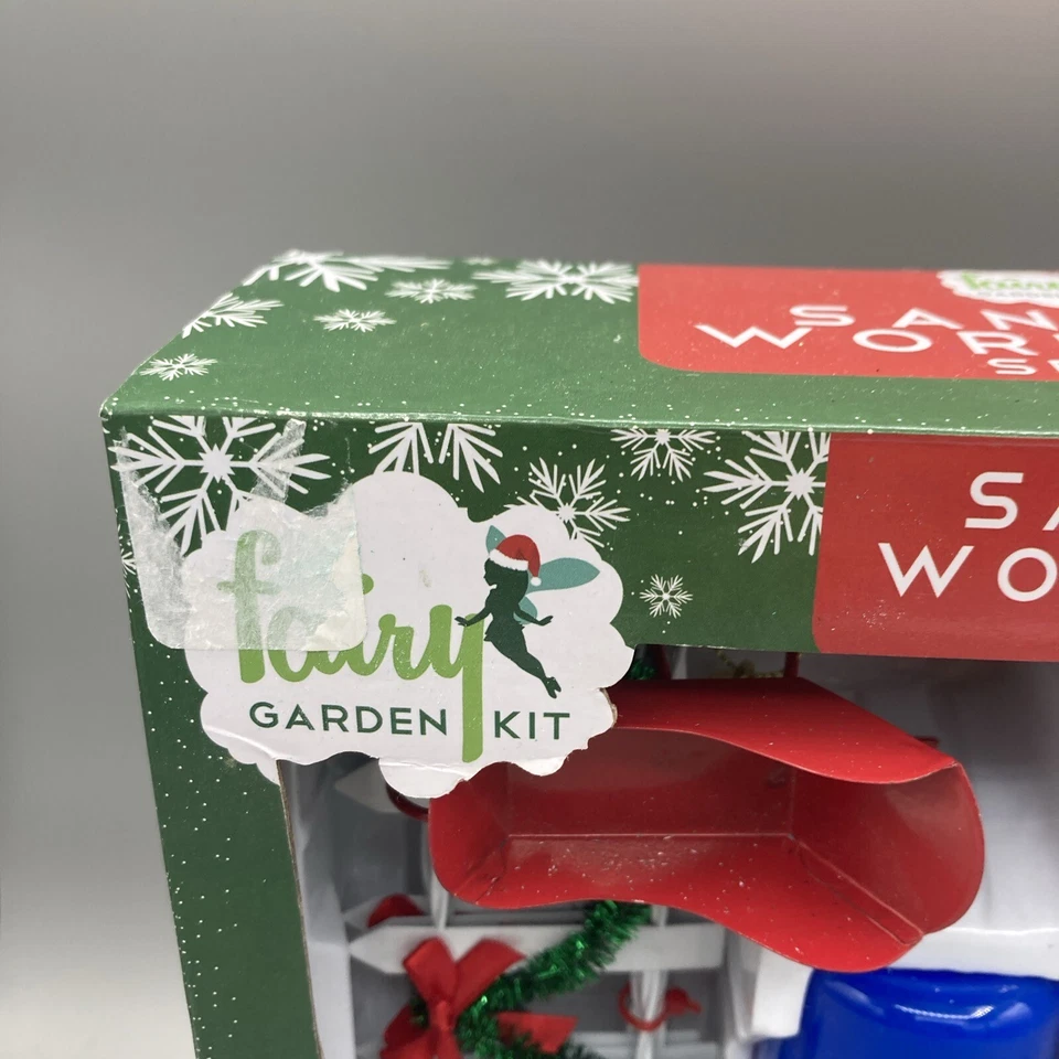 Kit de Jardín de Hadas Serie Taller de Santas Artesanía de Navidad Santa Nieve NUEVO Foto 2 de 4