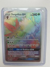 Carte Pokémon Tengalice GX 169/168 Secrète Rainbow SL7 Tempête Céleste+pochette 