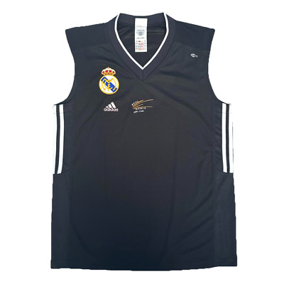 Real Madrid Basketball Jersey Away 2001/2002 Size M Adidas Retro Vintage RARE