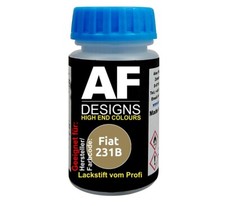 Lackstift für Fiat 231B Beige Cappuccino schnelltrocknend Tupflack Autolack