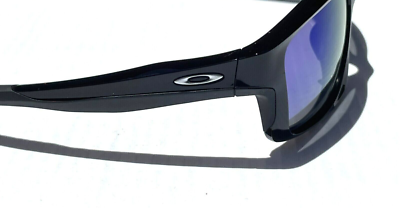 NEW Oakley CHAINLINK Black Ink POLARIZED Galaxy Blue Lens Sunglass