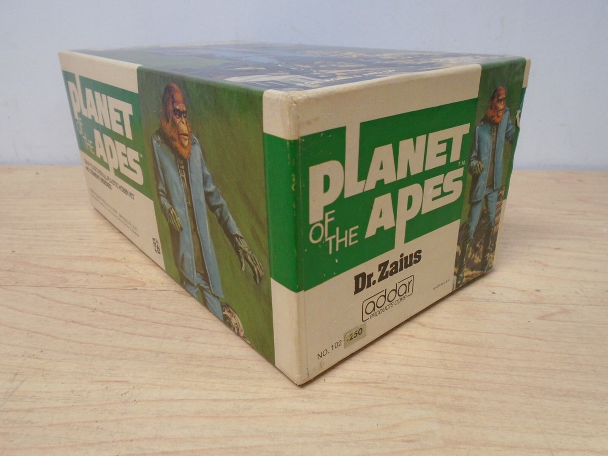 Vintage Addar 1973 Planet Of The Apes Dr. Zaius Snap Together