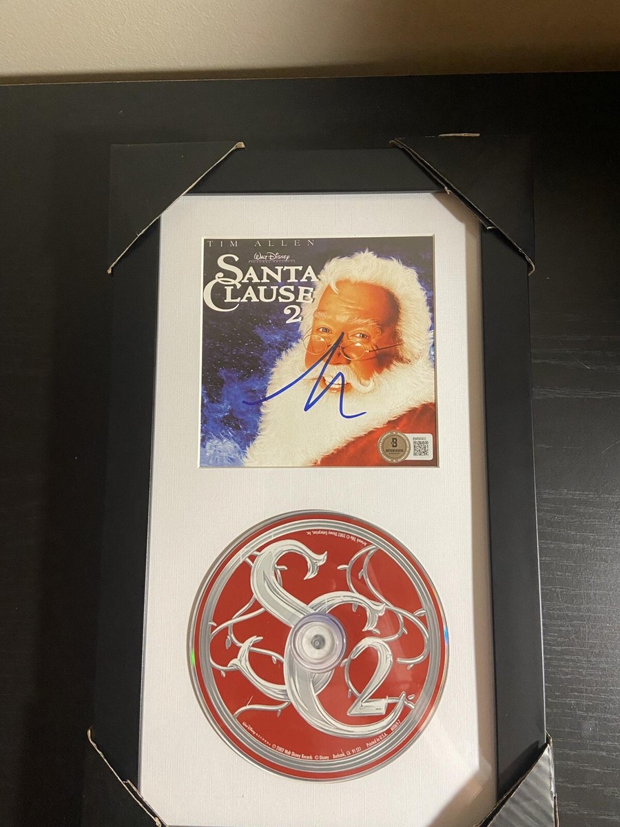 Tim Allen signed Autographed Santa Clause 2 Cd Framed Beckett Coa