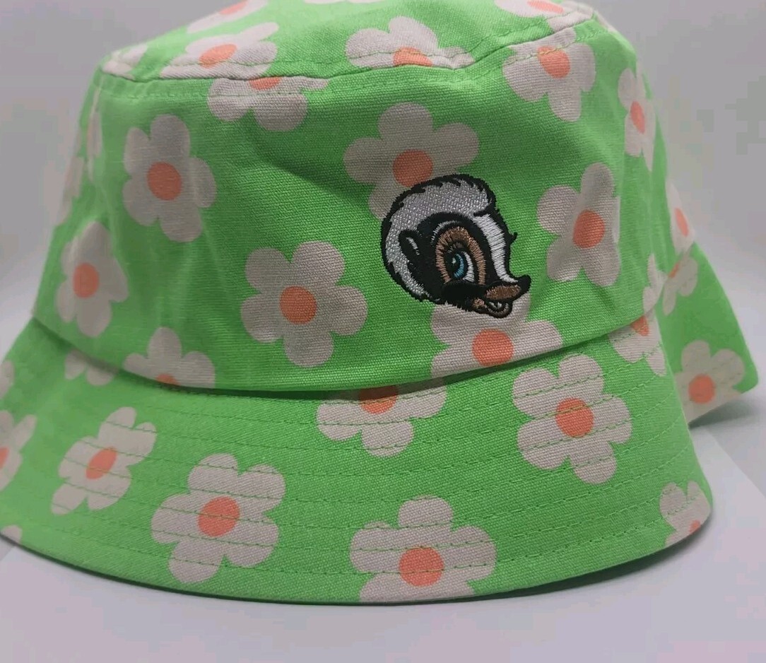 Disney Parks Bambi Skunk Flower Green w/White Daisy Adult