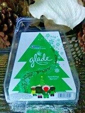 Glade Wax Melts SPARKLING SPRUCE SCENT CHRISTMAS TREE 11 Total Tarts 1 Pack