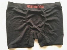 XL 18-20 Fruit of the Loom Seamless 2nd Skin Pouch Stretch Teen Boxer Trunk