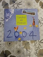FRANCE de 2004 - LE LIVRE DES TIMBRES avec les TIMBRES neuf** classés - 12 scann