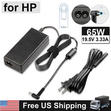 45W/65W/90W For HP blue tip laptop AC Adapter Power Supply Charger 741727-001