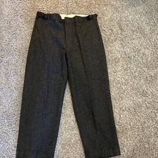 Vintage Woolrich hunting pants heavy wool adjustable sz large