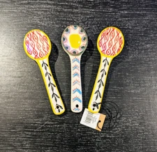 NEW Demitasse Espresso Spoons for Dessert Coffee Multicolor Ceramic