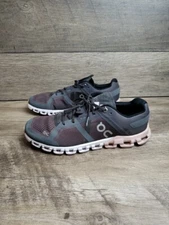ON CLOUD Cloudflow Women's Cosmos Running Shoes Rock Rose Gray Black Size 8