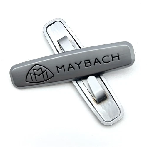 2x Für Mercedes Benz MAYBACH Car Schriftzug Zubehör Emblem Badges Sitz Ornamente - Bild 3 von 4