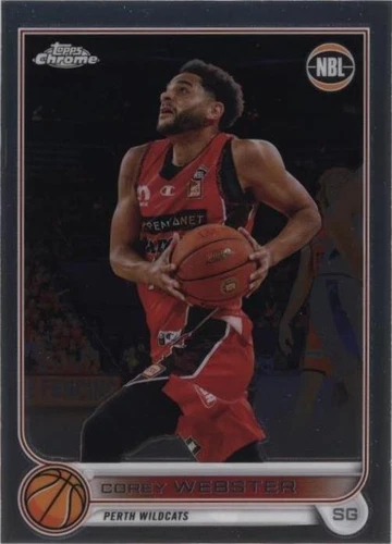 2022-23 Topps Chrome NBL National Basketball League - Corey Webster #69