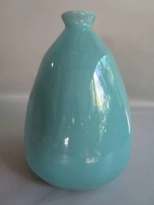 Vase Jennifer Dumet Ceramic Pale Turquoise 27cm