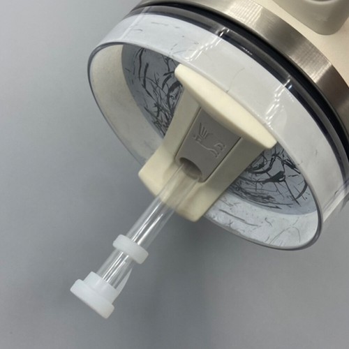 Accessori per tazze riutilizzabili con tappo in cannuccia in silicone anti-perdi - Zdjęcie 2 z 8