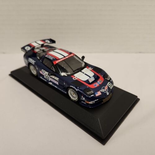 Minichamps 1:43 Corvette C5-R GTS #53 24h Le Mans 2003 Fellows/O'Connell/Freon - Foto 10 di 13