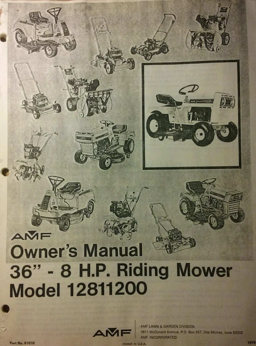 36 in riding on sale lawn mower