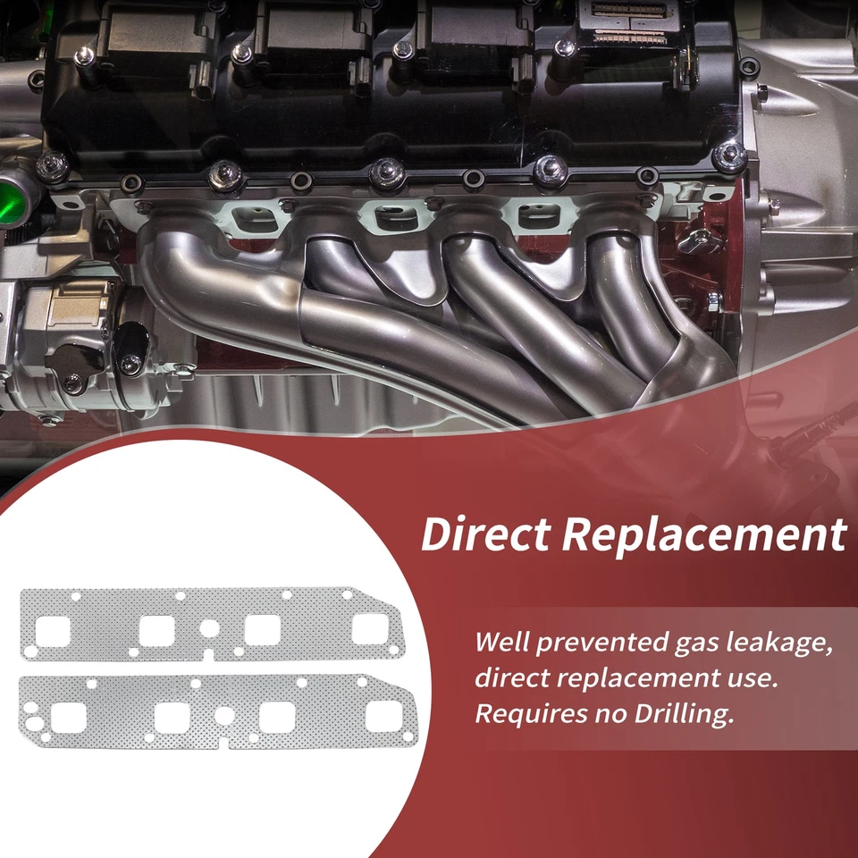 Junta de escape colector para Ram 1500 2500 3500 para Jeep Liberty No.6505316AA Foto 3 de 4