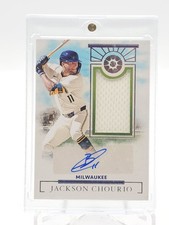 JACKSON CHOURIO 2024 PANINI BOYS OF SUMMER PROSPECT PATCH AUTO /99 Q6846