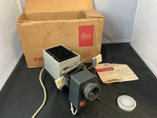 Leitz Pradix slide projector for 35mm transparencies Elmaron 85mm 1:2.8 lens