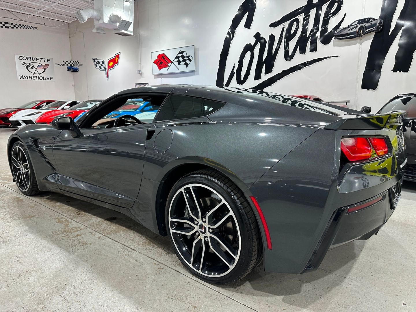 2018 [G7Q] Watkins Glen Gray Metallic Chevrolet Corvette   | C7 Corvette Photo 4