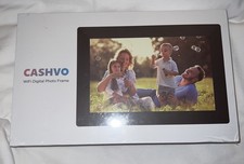 CASHVO Digital WiFi 10.1" HD LED Touch Screen Photo Frame, 1280x800, White