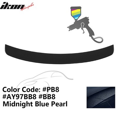 Fits 11-23 Chrysler 300 300C 300S ABS #PB8 Midnight Blue Pearl Trunk Spoiler