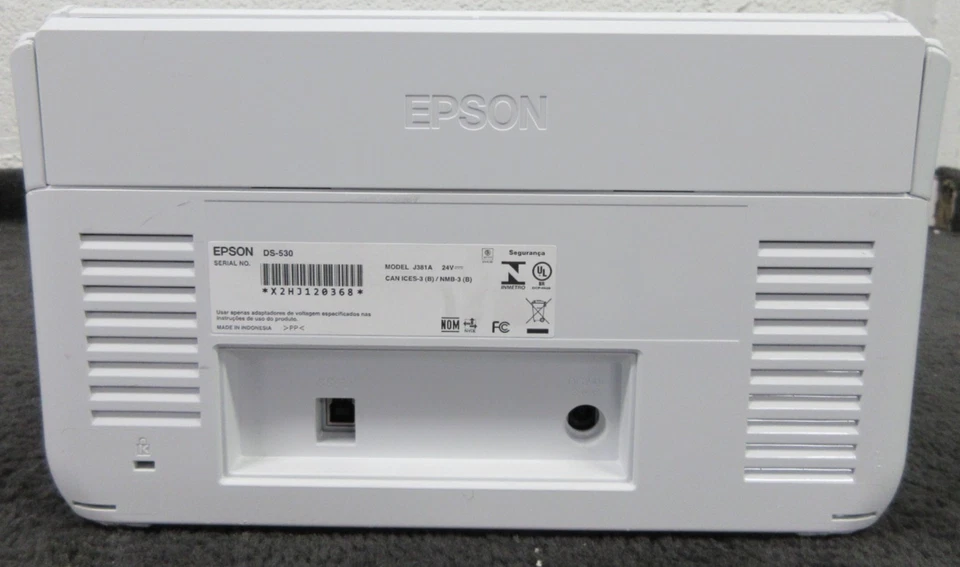 Epson DS-530 Color Duplex Document Scanner MODEL J381A - Image 4 of 4