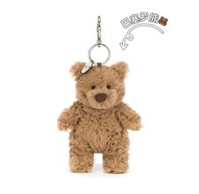 Bartholomew Bear Plush Bag Charm Soft Toy Keychain Bear Love Bear Cute Plush Toy
