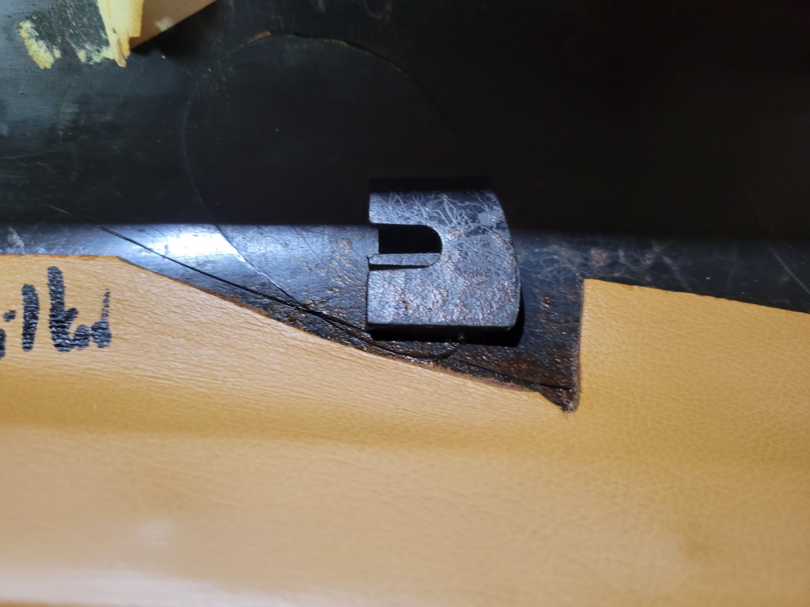 Driver Left Front A-Pillar A Pillar Leather Tan ginger Chrysler TC Maserati Oem