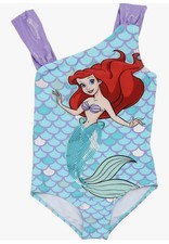Disney Store Ariel One Piece Swim Suit Kids Size 7/8 Girls Little Mermaid