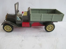 Vtg Tin Japanese Friction Truck SSS Cragstan Powered Old-Timer Antique Truck C10
