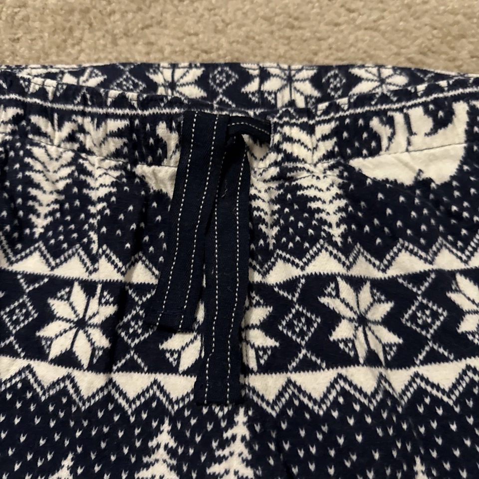 Polar Bear Patterned Fleece Pajama Pants - Image 3 of 4