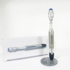 US! Doctor Who 10th Metal Sonic Screwdriver Scalable LED Prop Replica Xmas Gift