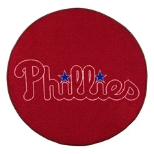 MLB Baseball Philadelphia Phillies 27" Round Accent Rug