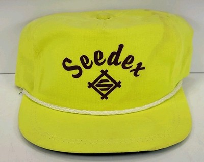 VINTAGE TRUCKER HAT - K-PRODUCTS - UNWORN-ROPE BRAID - SEEDEX SUGAR BEET SEED 